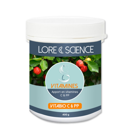 VitaBIO C & PP - Vitamines naturelles C & PP pour cheval