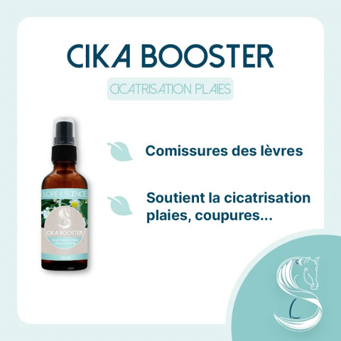 Cika Booster - Auxiliaire de cicatrisation pour cheval et chien