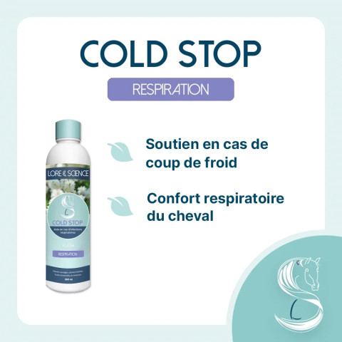 Cold Stop - Coups de froid du cheval
