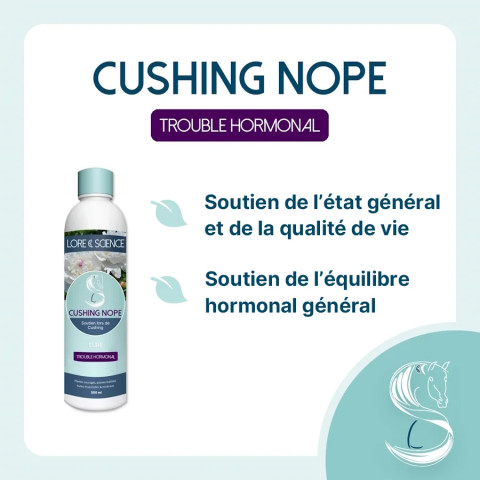 Cushing Nope - Soutien état général cheval vieillissant