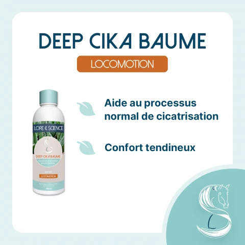 Deep Cika Baume - Cicatrisation profonde tissus du cheval