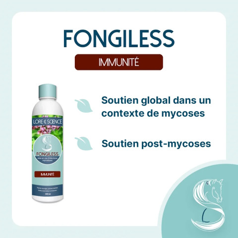 Fongiless - Aide contexte mycosique pour cheval