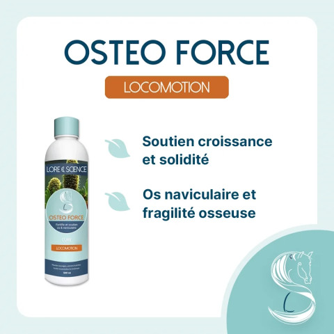 Osteo Force - Soutien fortification osseuse du cheval