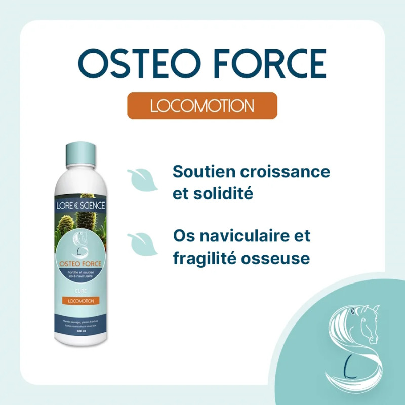 Osteo Force - Soutien fortification osseuse du cheval