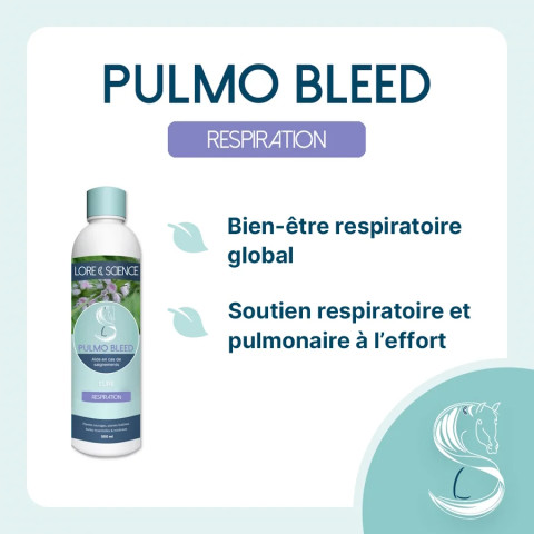 Pulmo Bleed - Soutien des poumons du cheval