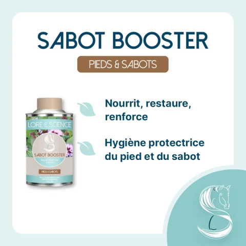Sabot Booster - Booste la pousse, restaure pieds et sabots