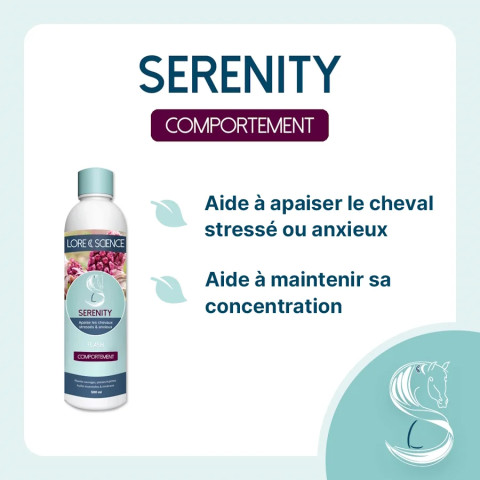 Serenity - Concentration, stress et tranquillité du cheval