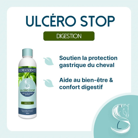 Ulcéro Stop - Soutien et protection gastrique cheval