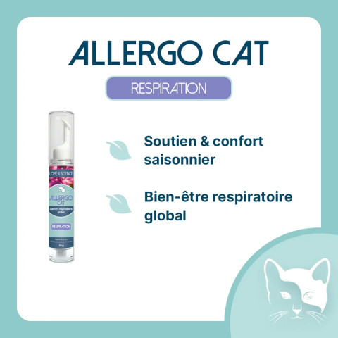 Allergo Cat - Soutien respiratoire global chat