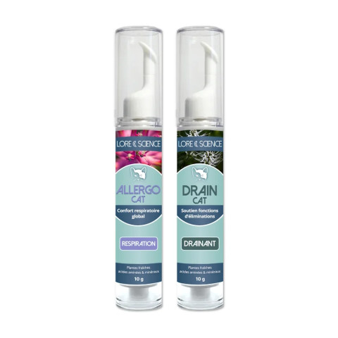 Pack Allergo - Soutien respiratoire global pour chat