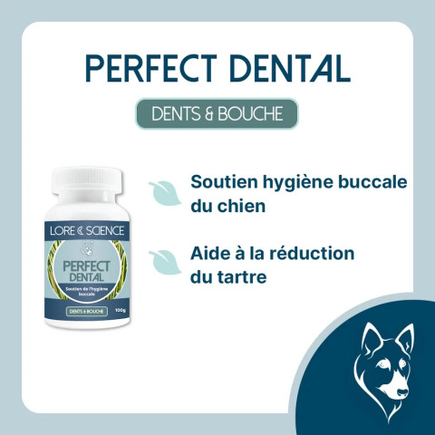 Perfect Dental Dog - Hygiène et renforcement dentaire chien