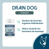 Drain Dog comprimés - Soutien fonctions élimination du chien